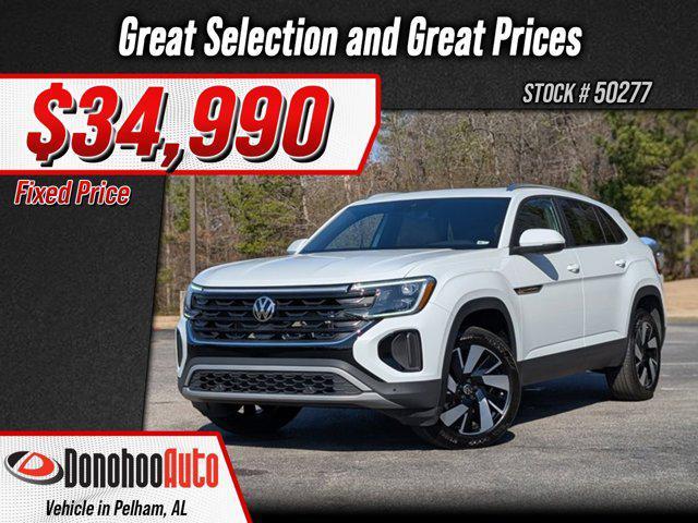 used 2025 Volkswagen Atlas Cross Sport car, priced at $34,990