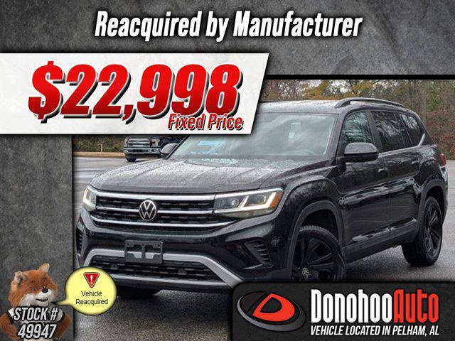 used 2022 Volkswagen Atlas car, priced at $22,998
