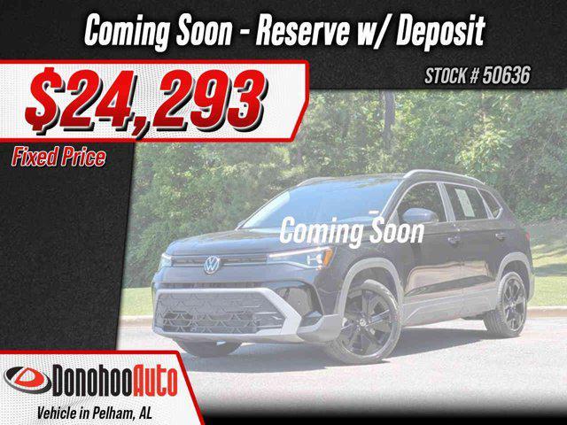 used 2025 Volkswagen Taos car, priced at $23,994