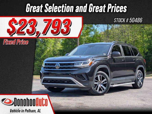 used 2022 Volkswagen Atlas car, priced at $23,494