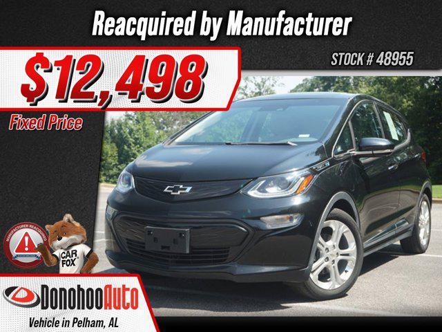 used 2020 Chevrolet Bolt EV car, priced at $12,498