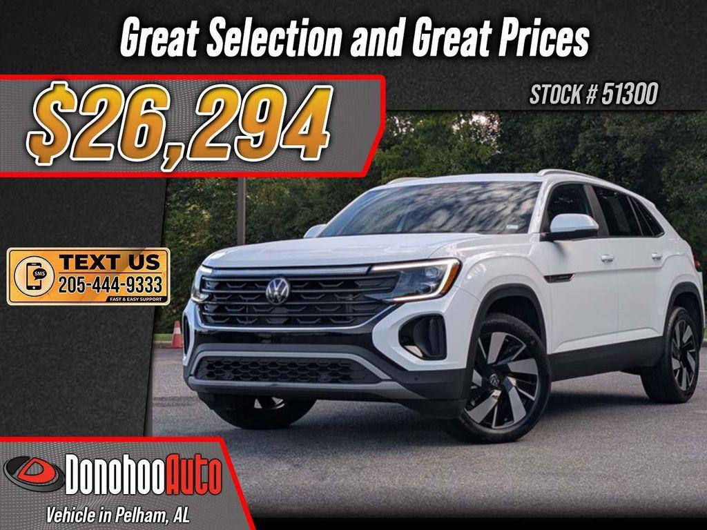 used 2024 Volkswagen Atlas Cross Sport car, priced at $25,294