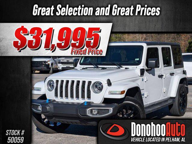 used 2023 Jeep Wrangler 4xe car, priced at $29,995