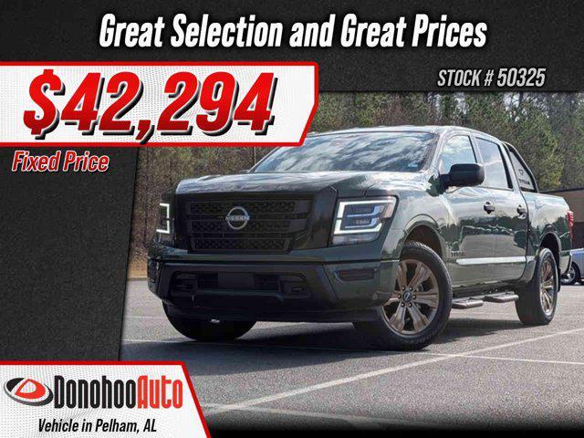 used 2024 Nissan Titan car, priced at $41,995