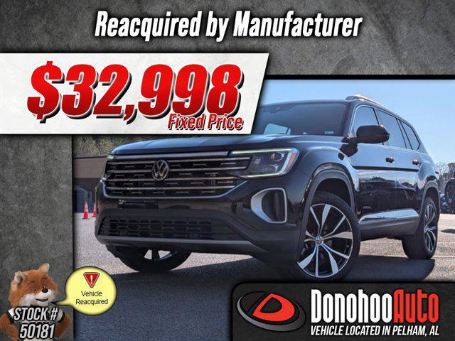 used 2024 Volkswagen Atlas car, priced at $32,998