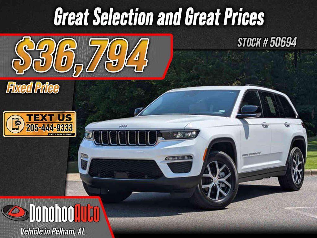 used 2024 Jeep Grand Cherokee car, priced at $36,794
