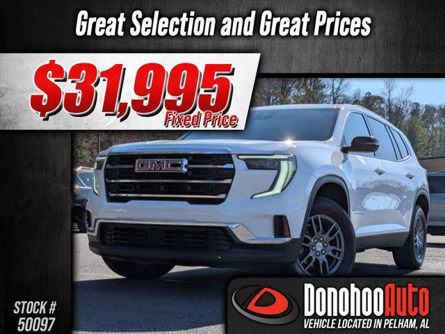 used 2025 GMC Acadia car, priced at $31,995