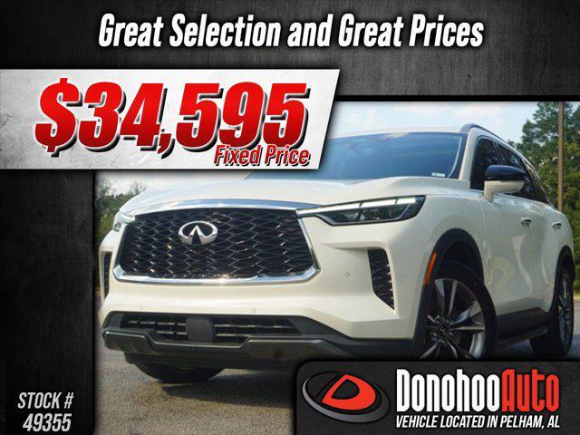 used 2022 INFINITI QX60 car, priced at $34,595