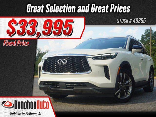 used 2022 INFINITI QX60 car, priced at $33,995