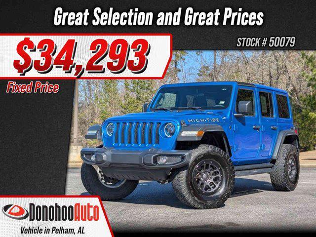 used 2023 Jeep Wrangler car, priced at $33,994
