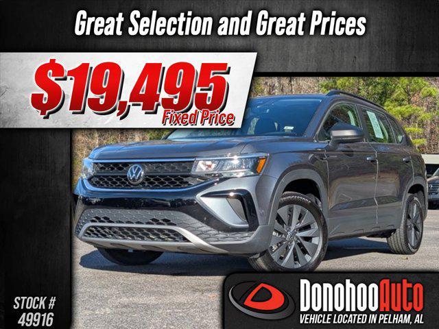 used 2024 Volkswagen Taos car, priced at $19,495