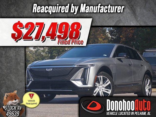 used 2024 Cadillac LYRIQ car, priced at $27,498