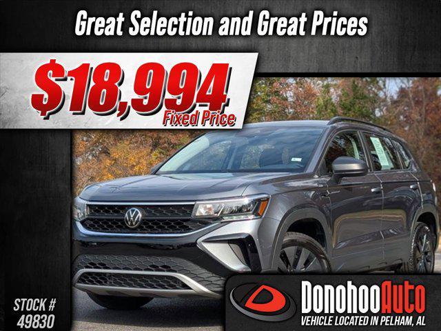 used 2024 Volkswagen Taos car, priced at $18,994