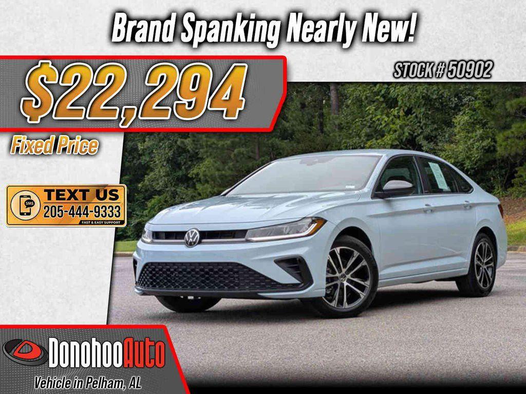 used 2025 Volkswagen Jetta car, priced at $22,294