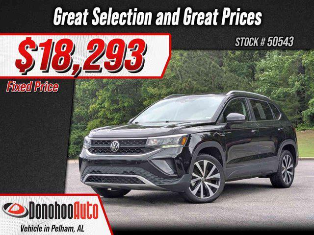 used 2024 Volkswagen Taos car, priced at $17,994