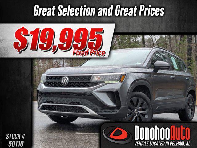 used 2024 Volkswagen Taos car, priced at $19,995