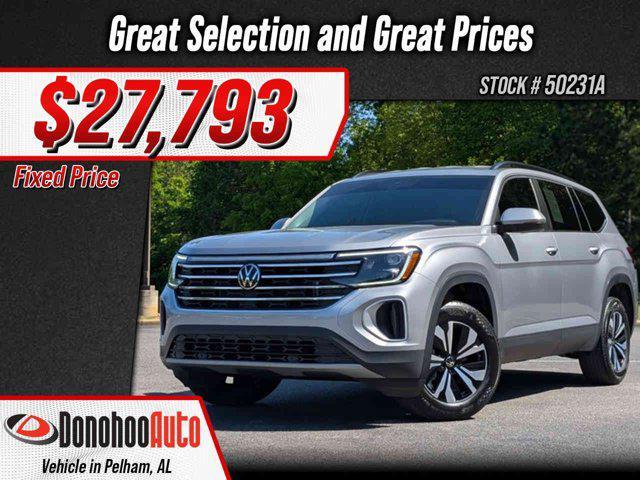 used 2024 Volkswagen Atlas car, priced at $27,494