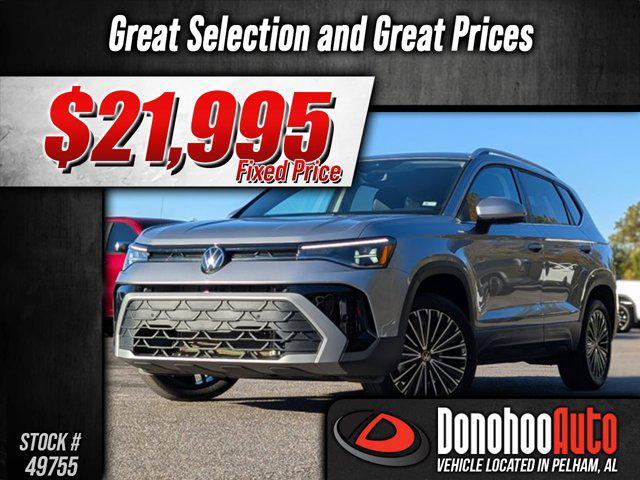 used 2025 Volkswagen Taos car, priced at $21,995