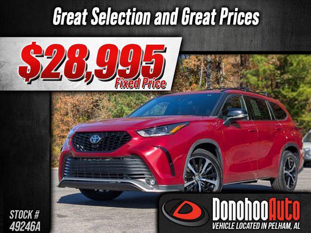 used 2021 Toyota Highlander car, priced at $28,995