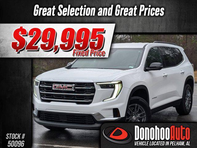 used 2025 GMC Acadia car, priced at $29,995