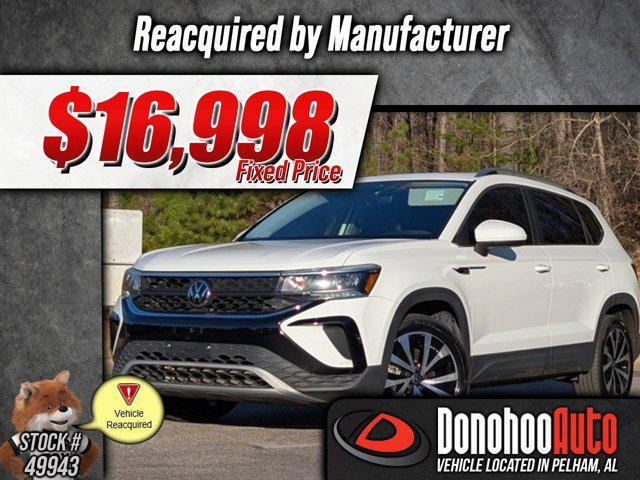 used 2023 Volkswagen Taos car, priced at $16,998