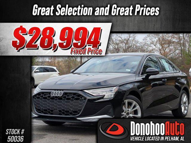 used 2025 Audi A3 car, priced at $27,994