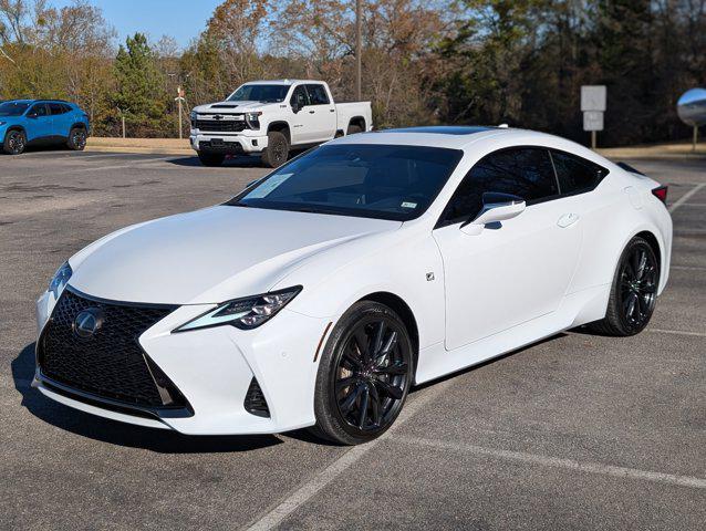 used 2024 Lexus RC 350 car, priced at $47,995