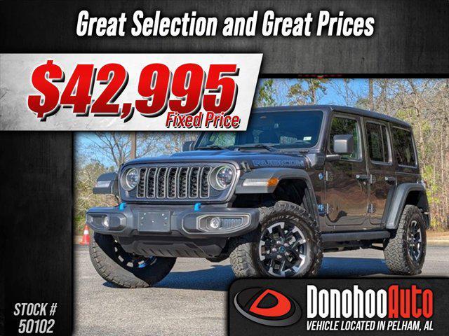 used 2025 Jeep Wrangler 4xe car, priced at $42,995