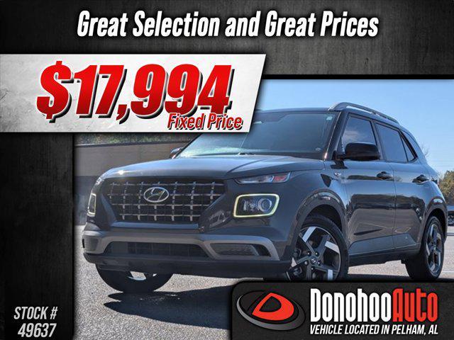 used 2024 Hyundai Venue car, priced at $17,994