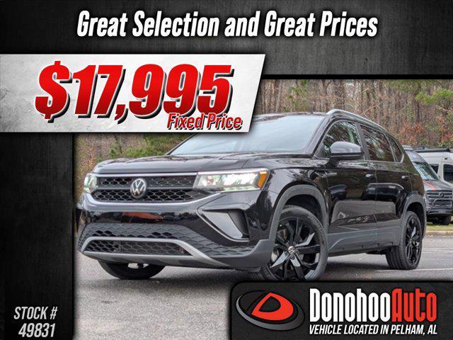 used 2024 Volkswagen Taos car, priced at $17,995