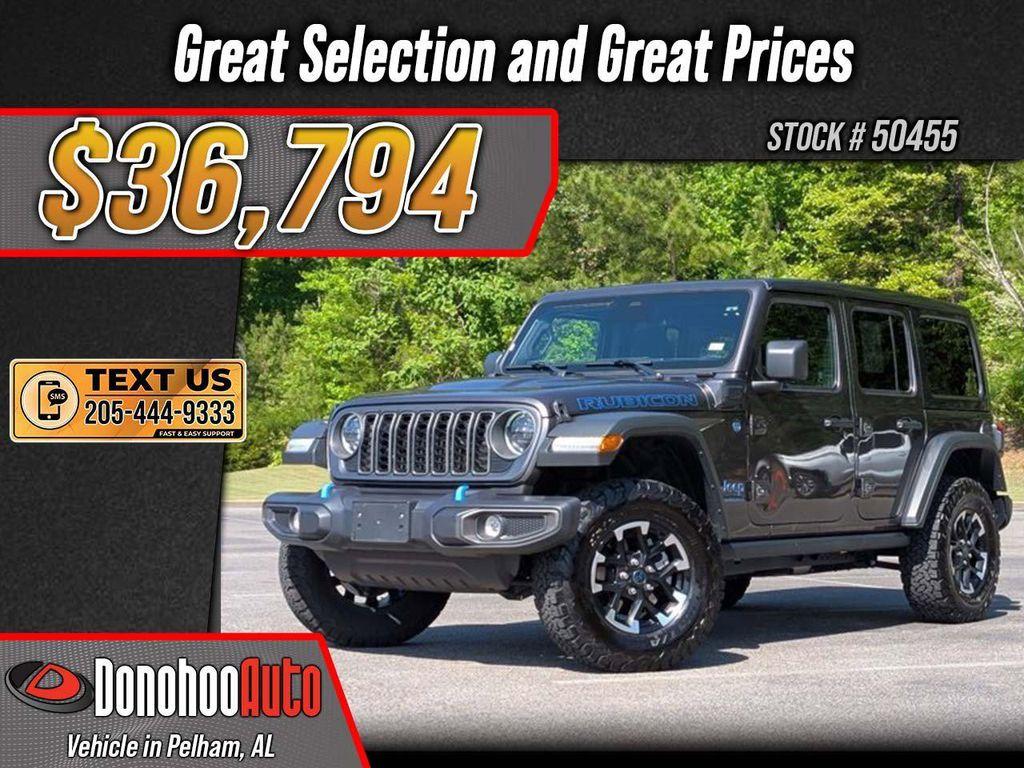 used 2025 Jeep Wrangler 4xe car, priced at $36,794