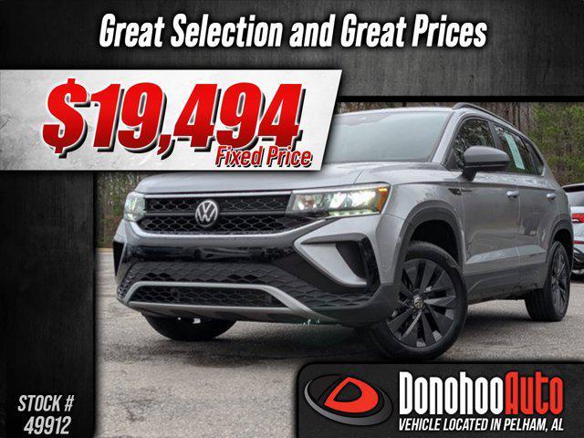 used 2024 Volkswagen Taos car, priced at $19,494