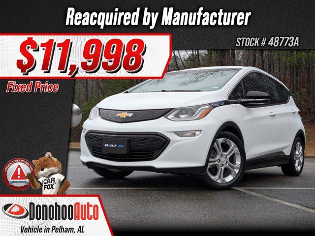 used 2020 Chevrolet Bolt EV car, priced at $11,998