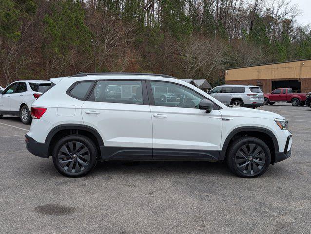used 2024 Volkswagen Taos car, priced at $18,495