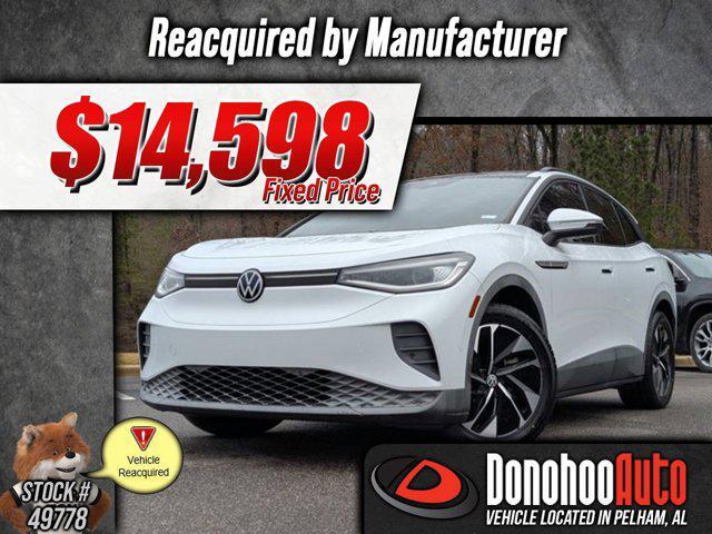 used 2021 Volkswagen ID.4 car, priced at $14,598