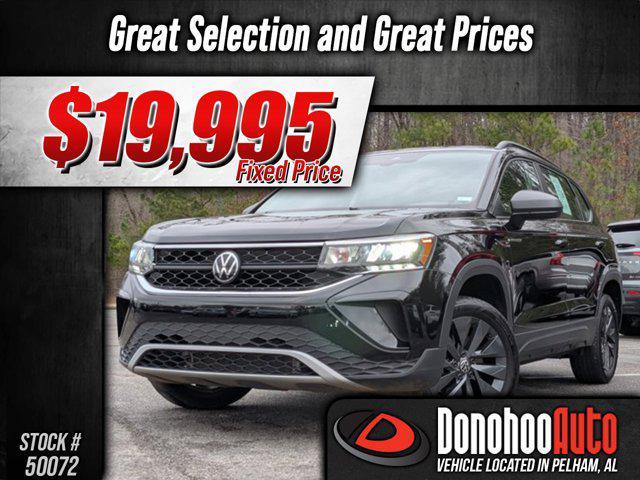used 2024 Volkswagen Taos car, priced at $19,995