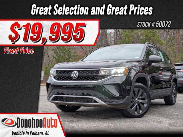 used 2024 Volkswagen Taos car, priced at $19,995