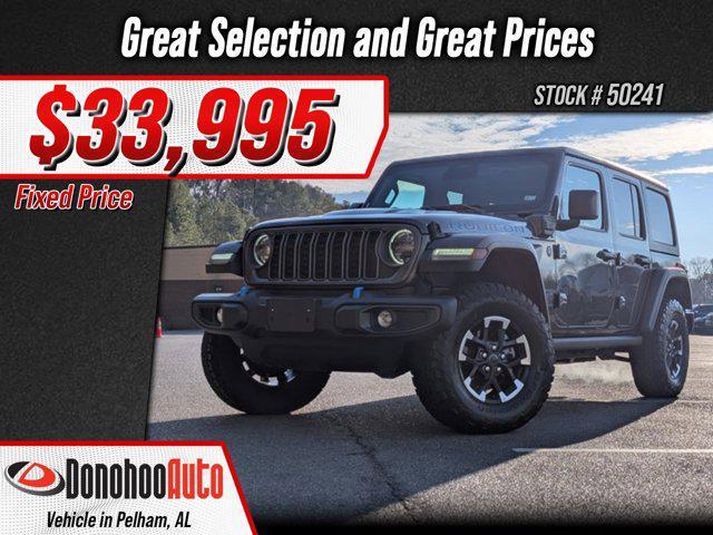 used 2025 Jeep Wrangler 4xe car, priced at $33,995