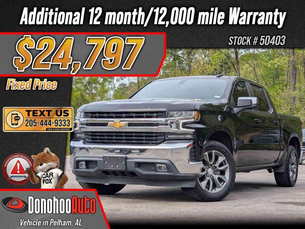 used 2021 Chevrolet Silverado 1500 car, priced at $24,797