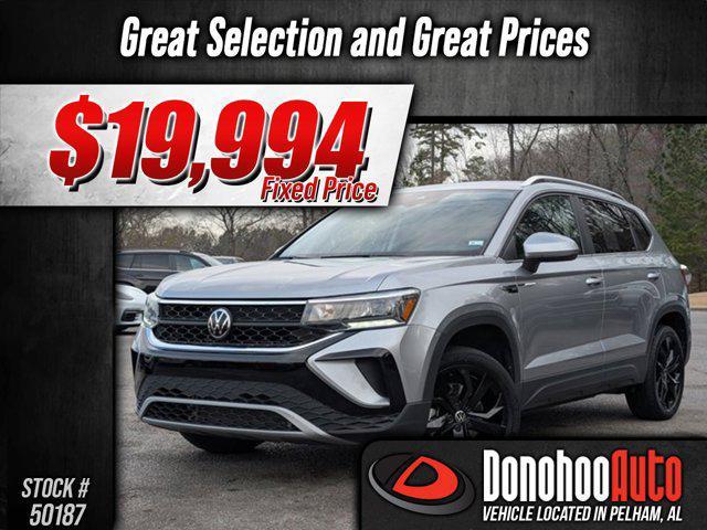 used 2023 Volkswagen Taos car, priced at $19,994