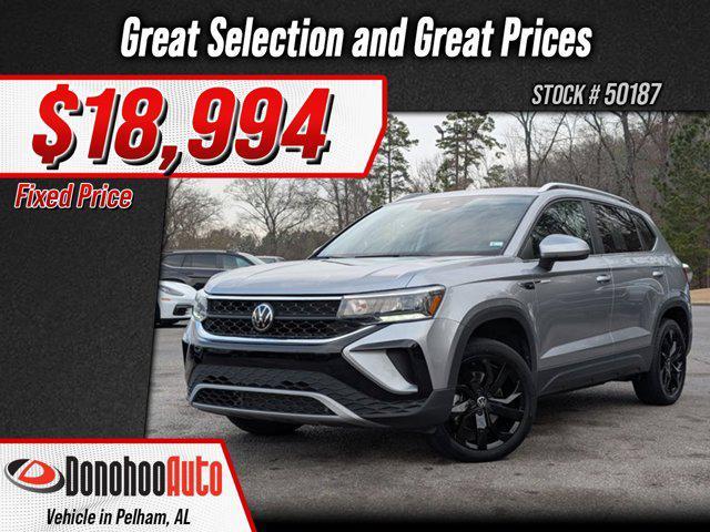 used 2023 Volkswagen Taos car, priced at $18,994
