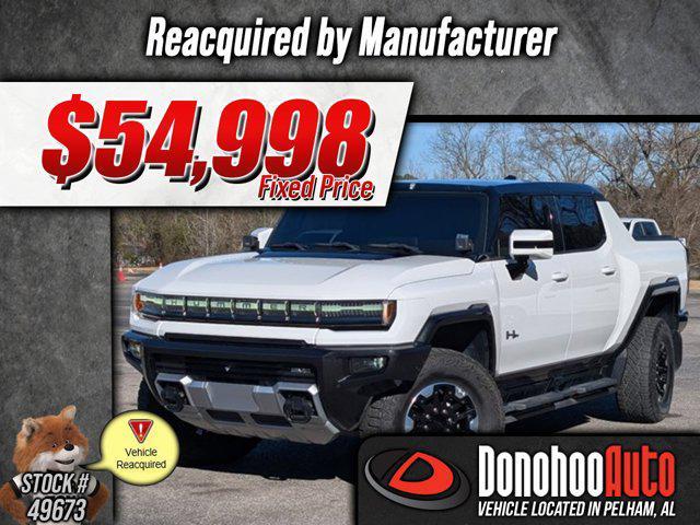used 2022 GMC HUMMER EV car, priced at $54,998