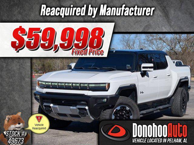 used 2022 GMC HUMMER EV car, priced at $57,998