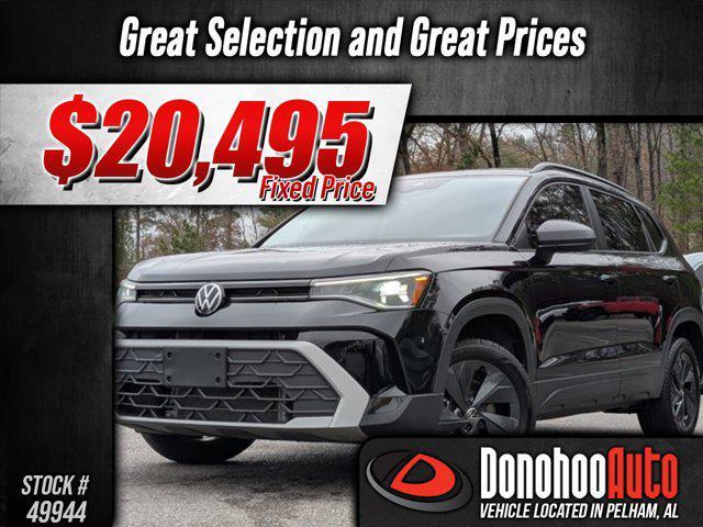 used 2025 Volkswagen Taos car, priced at $20,495