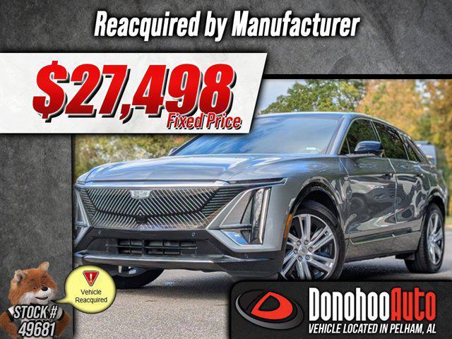 used 2024 Cadillac LYRIQ car, priced at $27,498