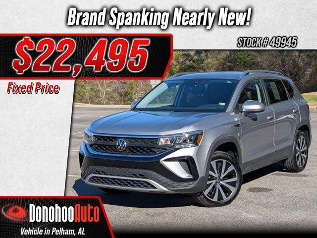 used 2024 Volkswagen Taos car, priced at $22,495