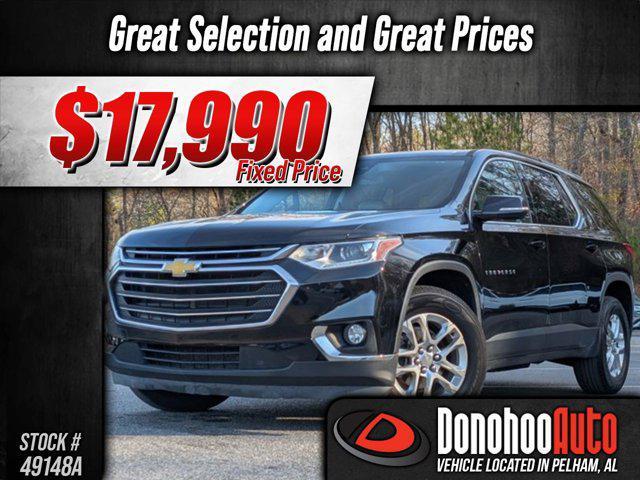 used 2020 Chevrolet Traverse car, priced at $17,990