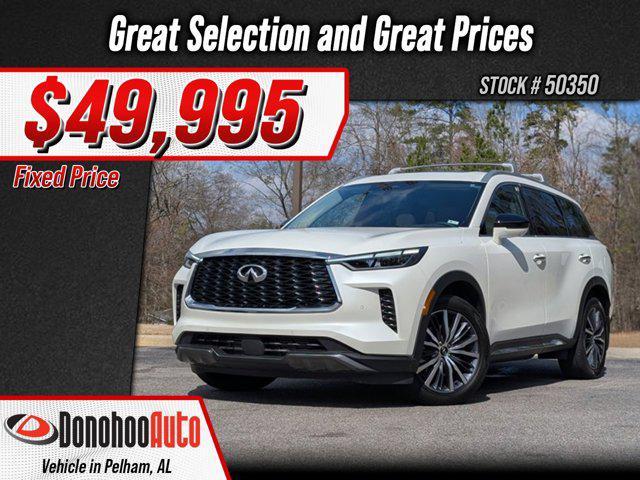 used 2025 INFINITI QX60 car, priced at $49,995