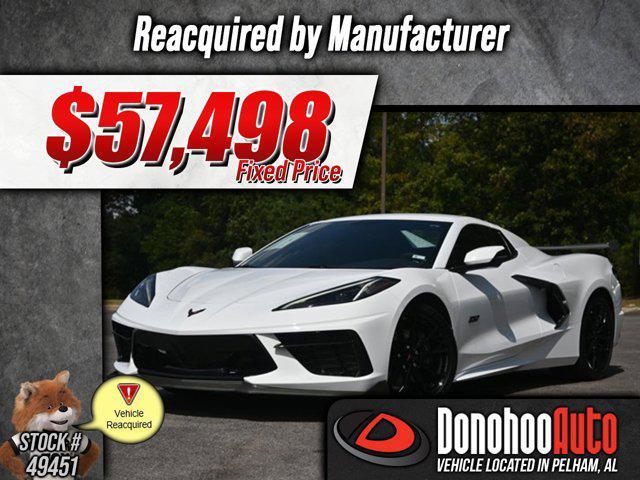 used 2023 Chevrolet Corvette car, priced at $57,498