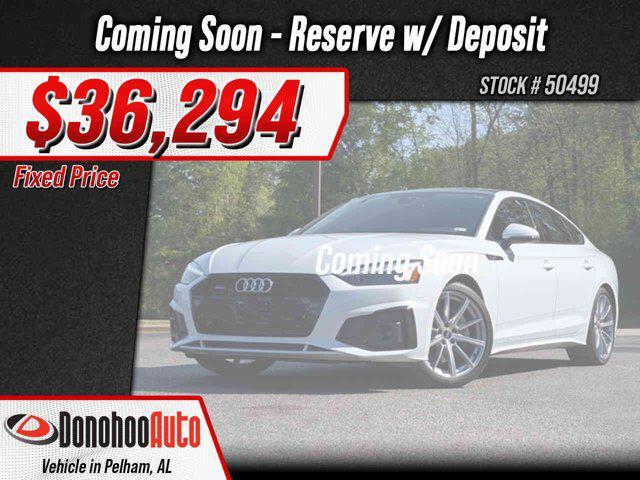 used 2025 Audi A5 Sportback car, priced at $35,995